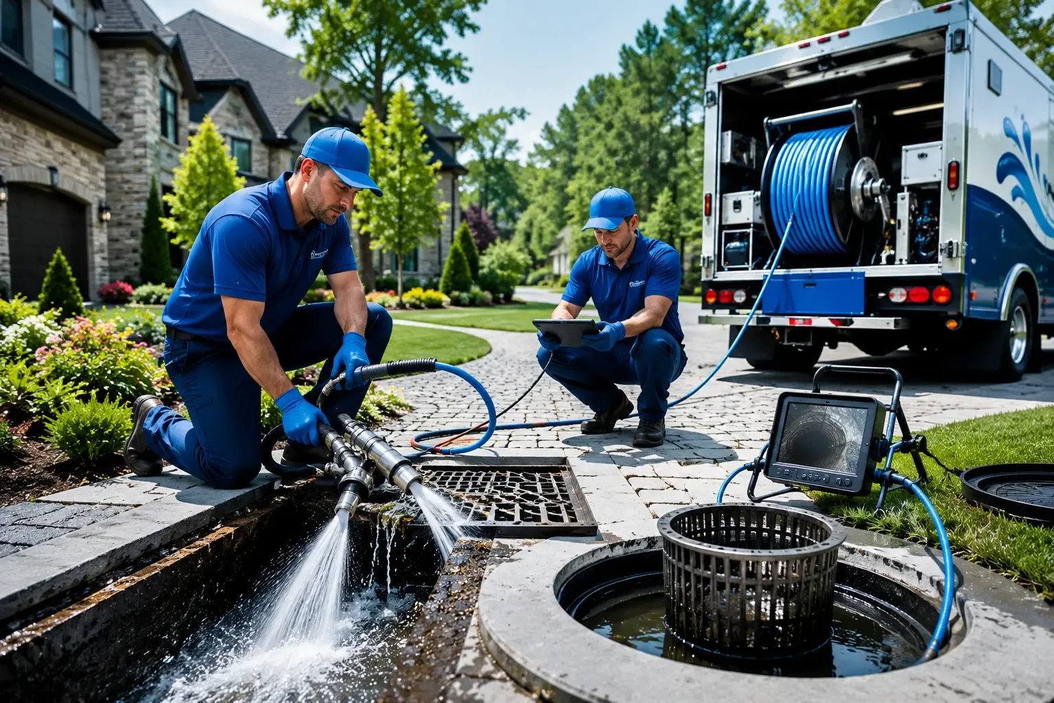 Local outdoor drain cleaning professionals in Underhill, VT